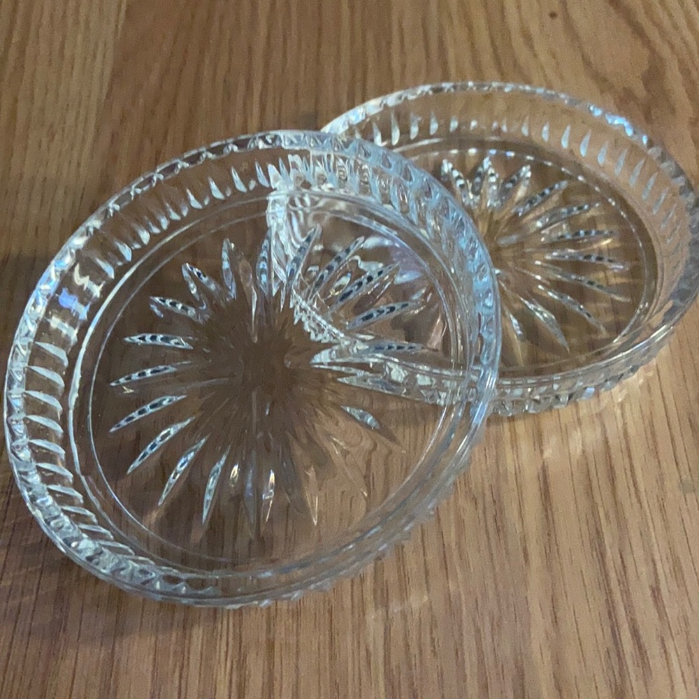 Princess House Royal Highlights coasters-set of 2